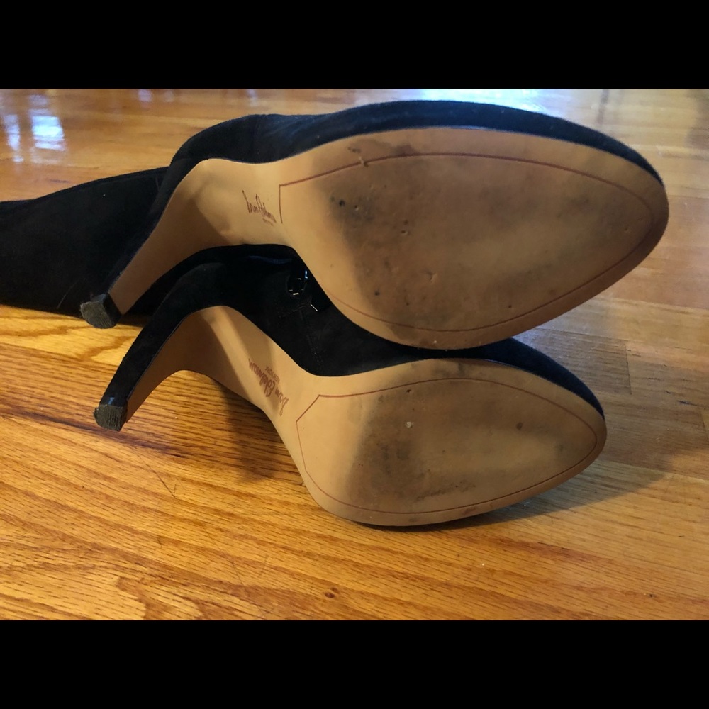 Sam Edelman Black suede over the knee boots - Picture 5 of 9